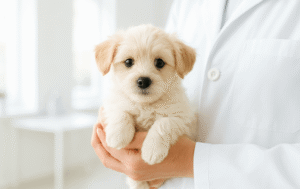 vet-holding-puppy